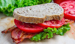 Bacon lettuce and tomato Sandwich
